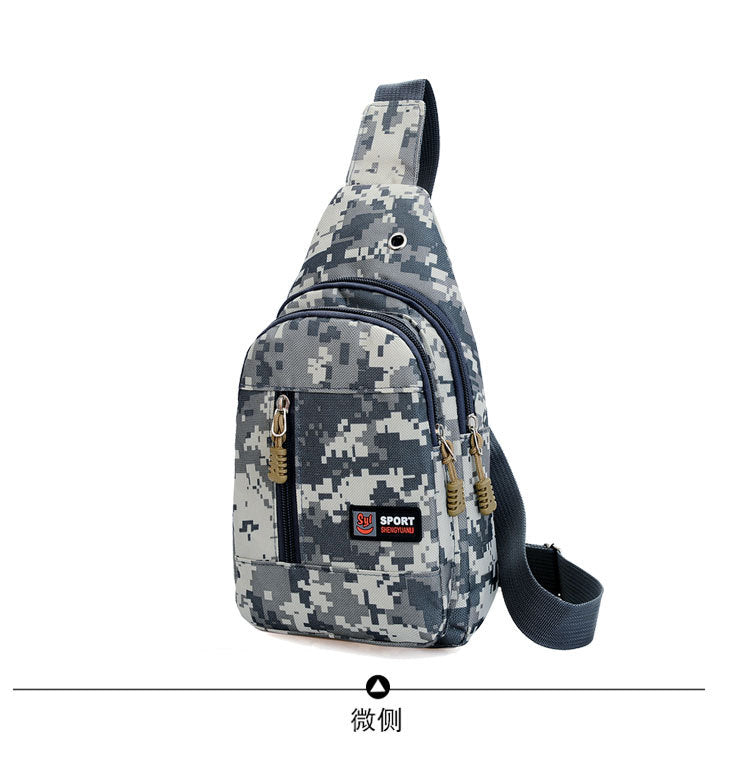 Wholesale Oxford Cloth Tactical Chest Bag Men's Shoulder Bag