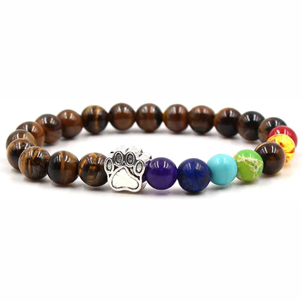 Wholesale Dog Paw Love Heart Small Peach Heart Alloy Bracelet