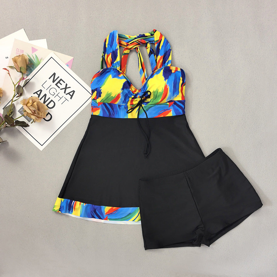 Wholesale Skirt bikini two piece swimsuit