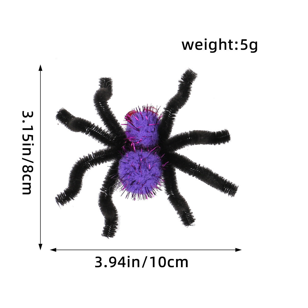 Wholesale New Halloween Spider Hairpin Ghost Festival Children Adult Party Decorative Props Funny Spider Hairpin