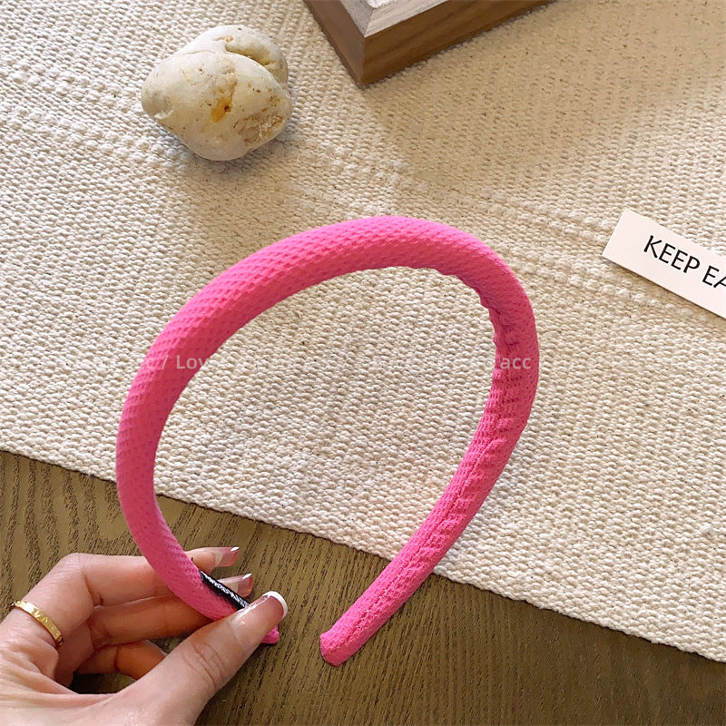 Wholesale Colorful Painted Letter Sponge Headband
