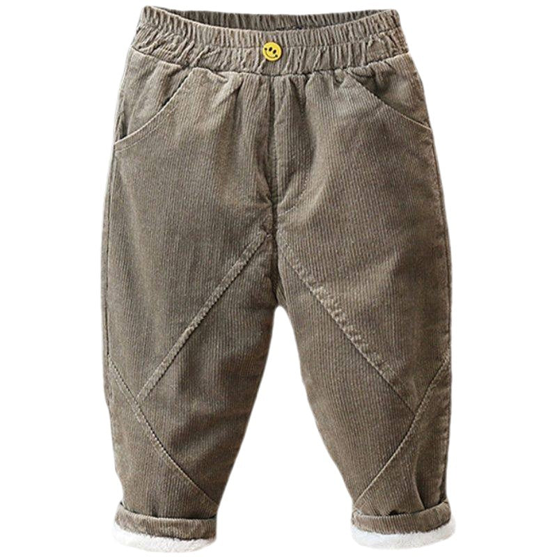 Wholesale Children's Plush and Thick Corduroy Cotton Pants