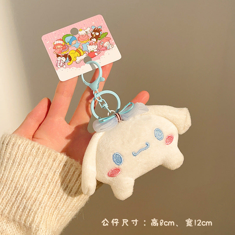 Wholesale Cute cartoon plush keychain