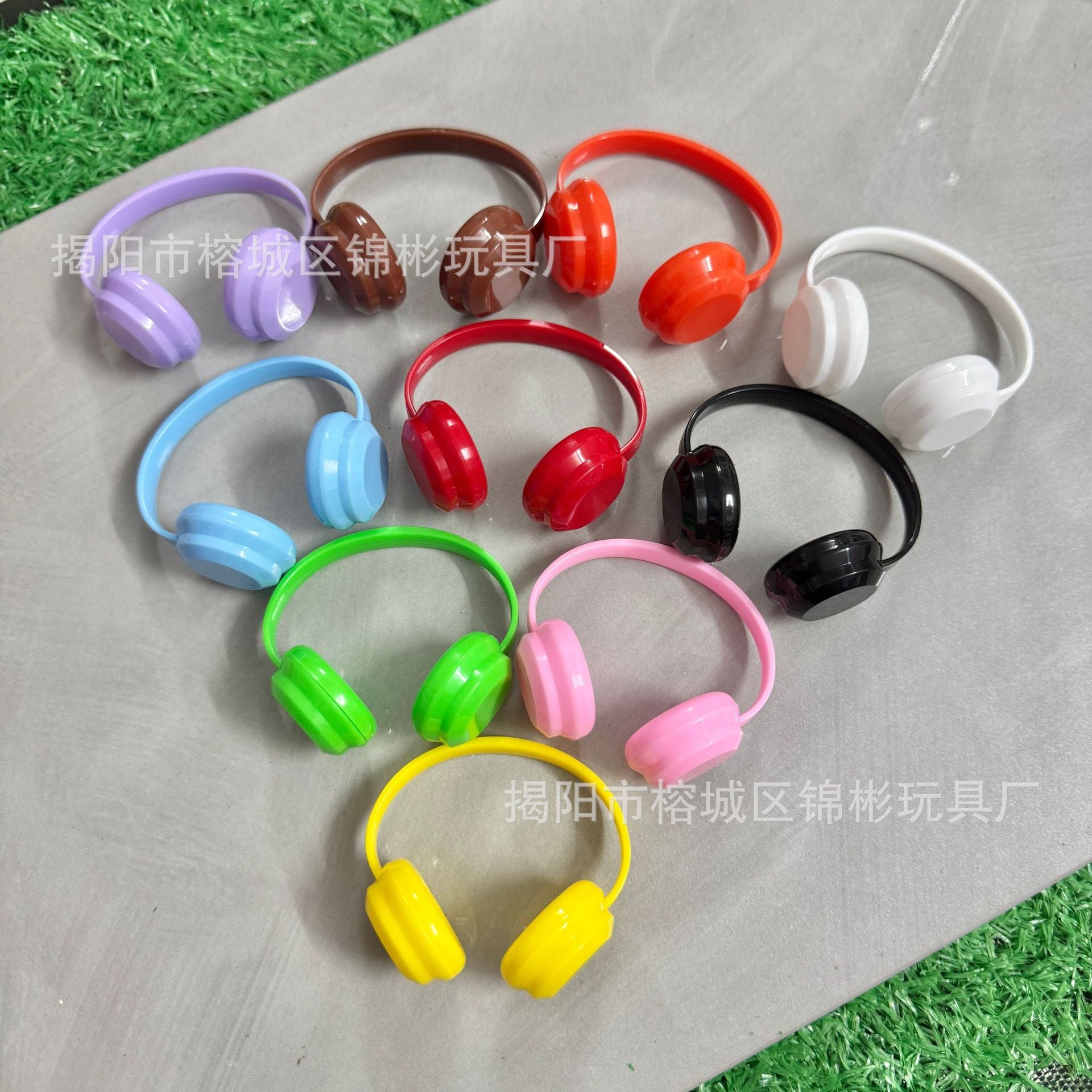 Wholesale Doll colored multi specification headphones Doll Accessories