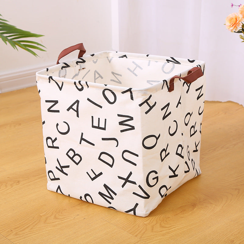 Wholesale Canvas Square Toy Storage Bags