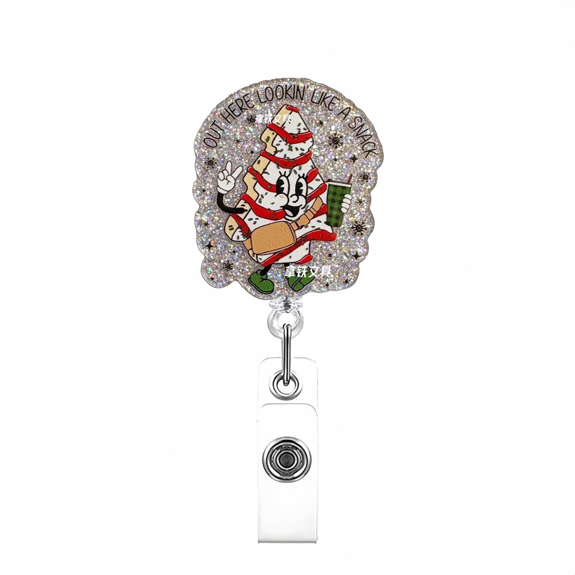Wholesale Christmas Doctor Pull-Out Nurse Badge Reels