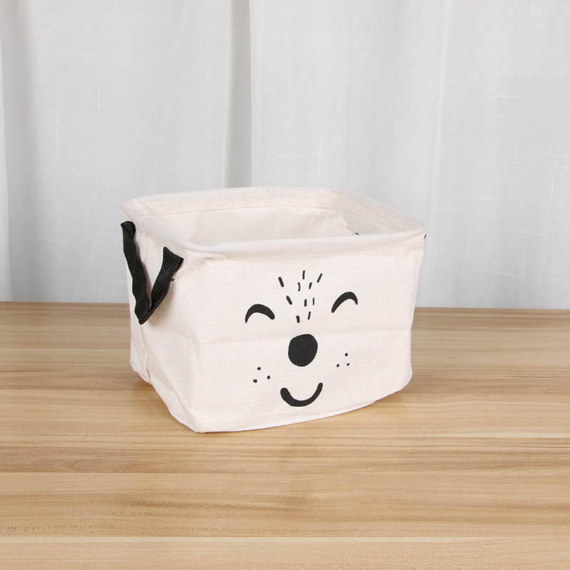 Wholesale Canvas Cartoon Large Capacity Dirty Clothes Basket