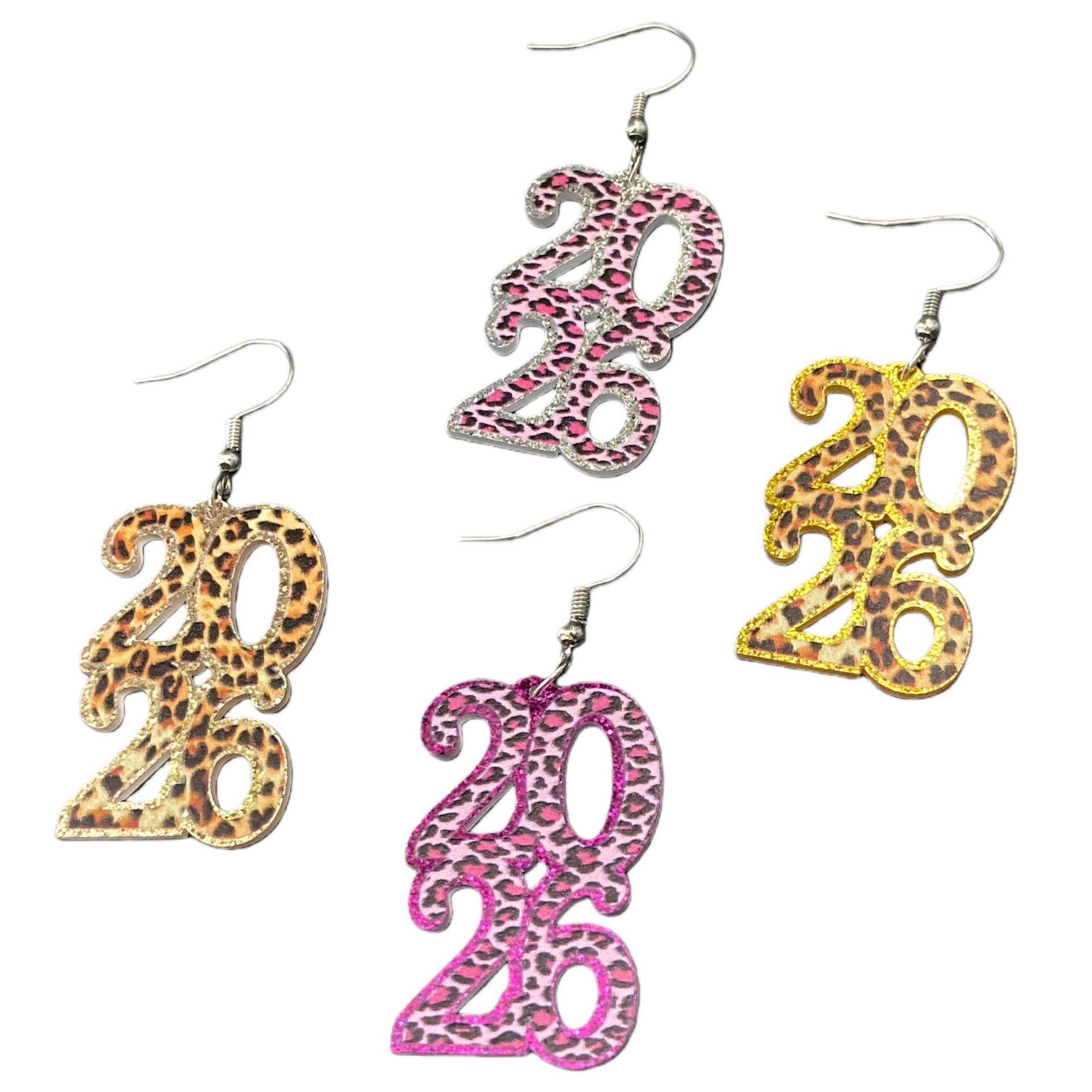 Wholesale 2026 Acrylic Digital Earrings