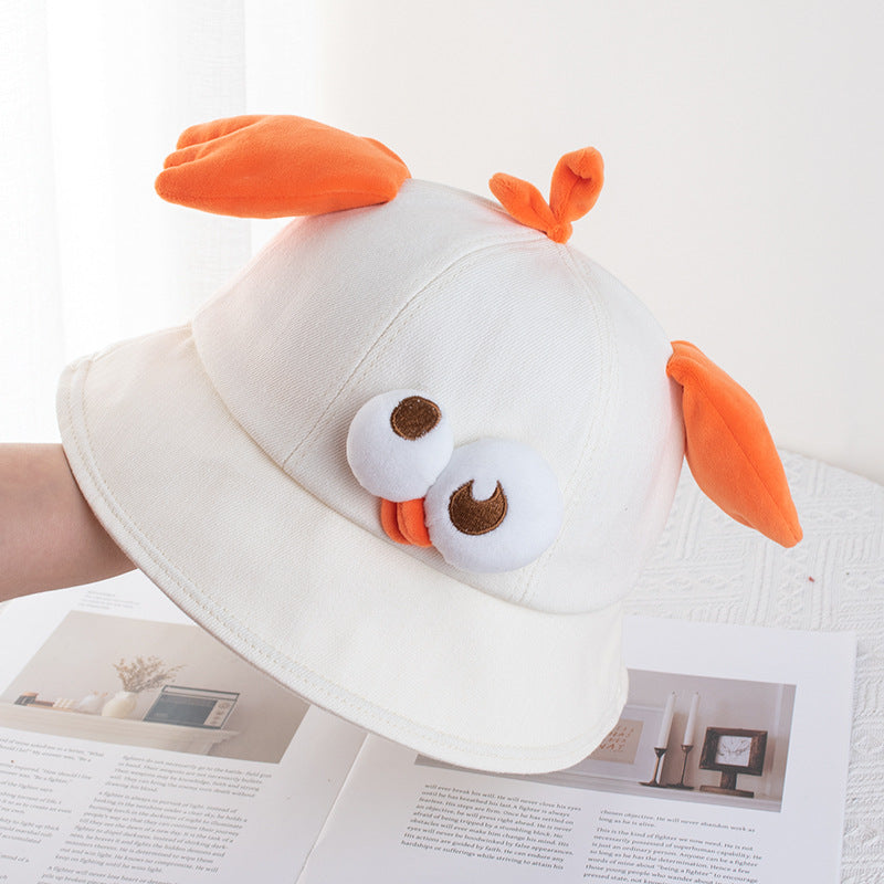 Wholesale Cute funny cartoon ugly cute little chicken fisherman hat