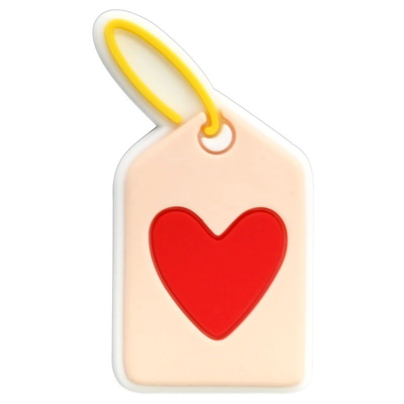 Wholesale Random 100pcs Valentine' s Day Series Blue Cartoon Croc Charms