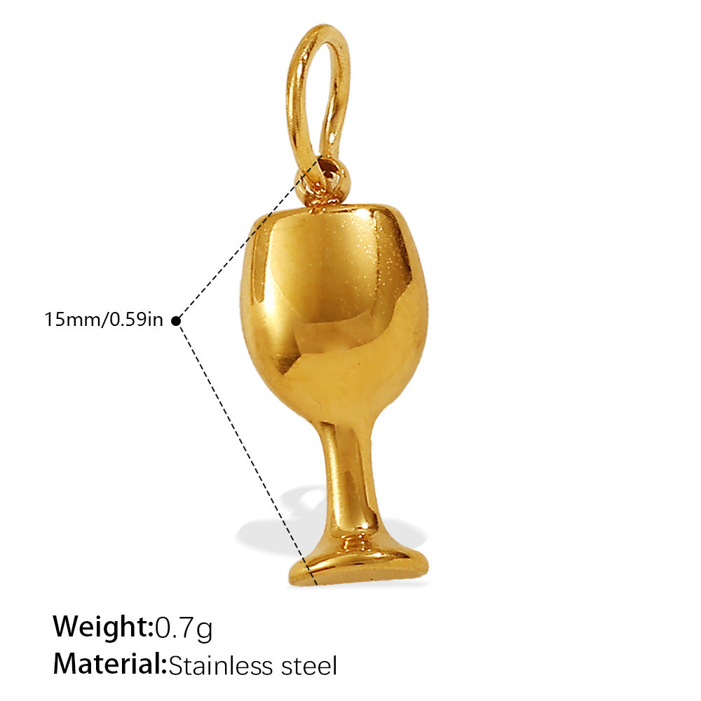 Wholesale Mini bag stainless steel plated pendant accessory
