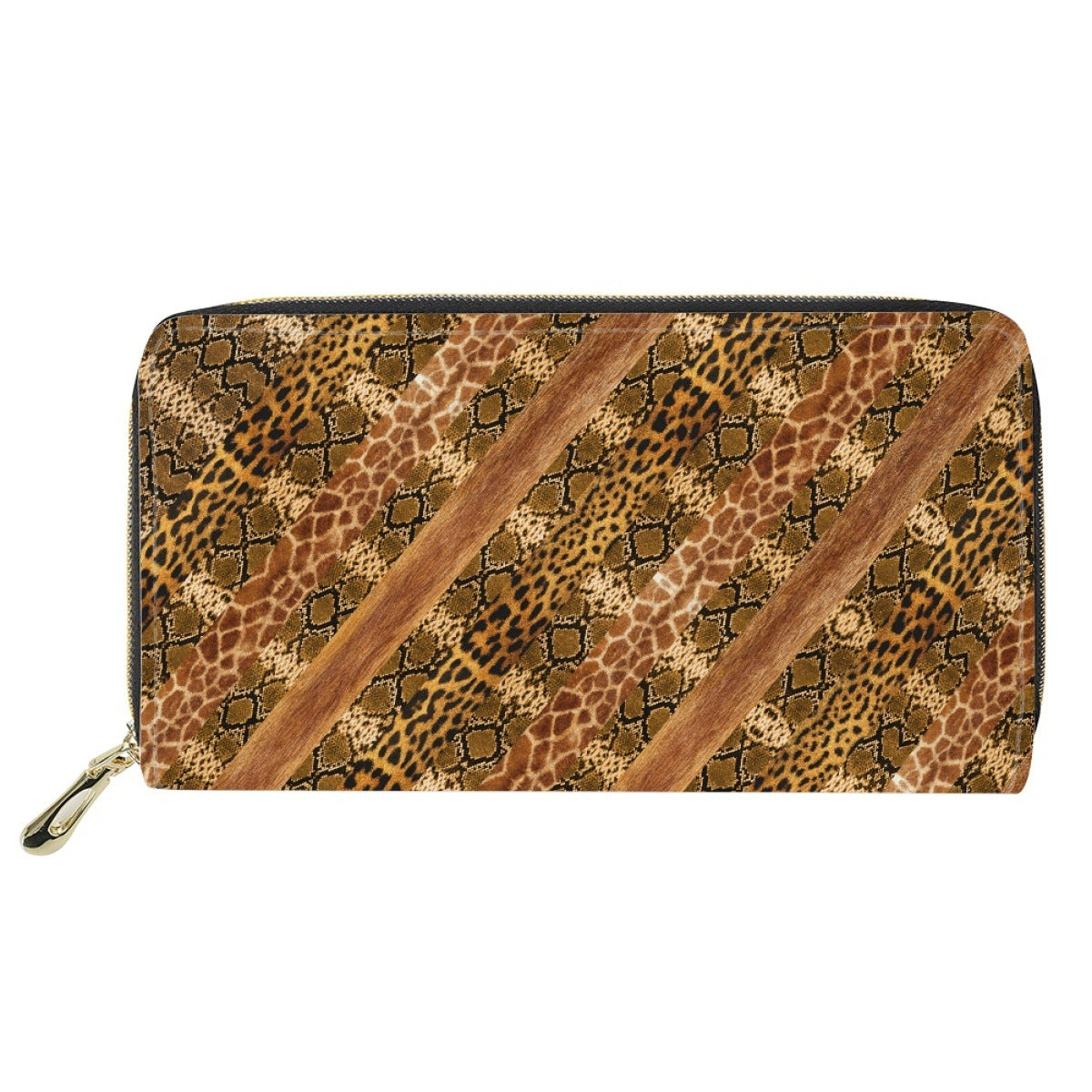 Billetera de estilo étnico impreso de impresión al por mayor PU Aztec