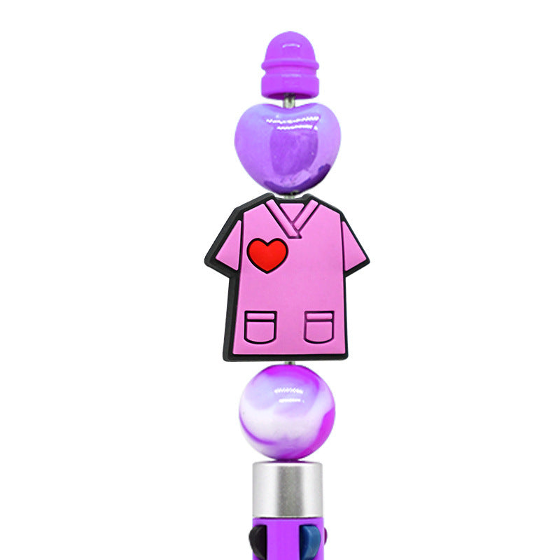 Wholesale Random 100pcs/pack  Medical Cartoon Beads Focal Beads