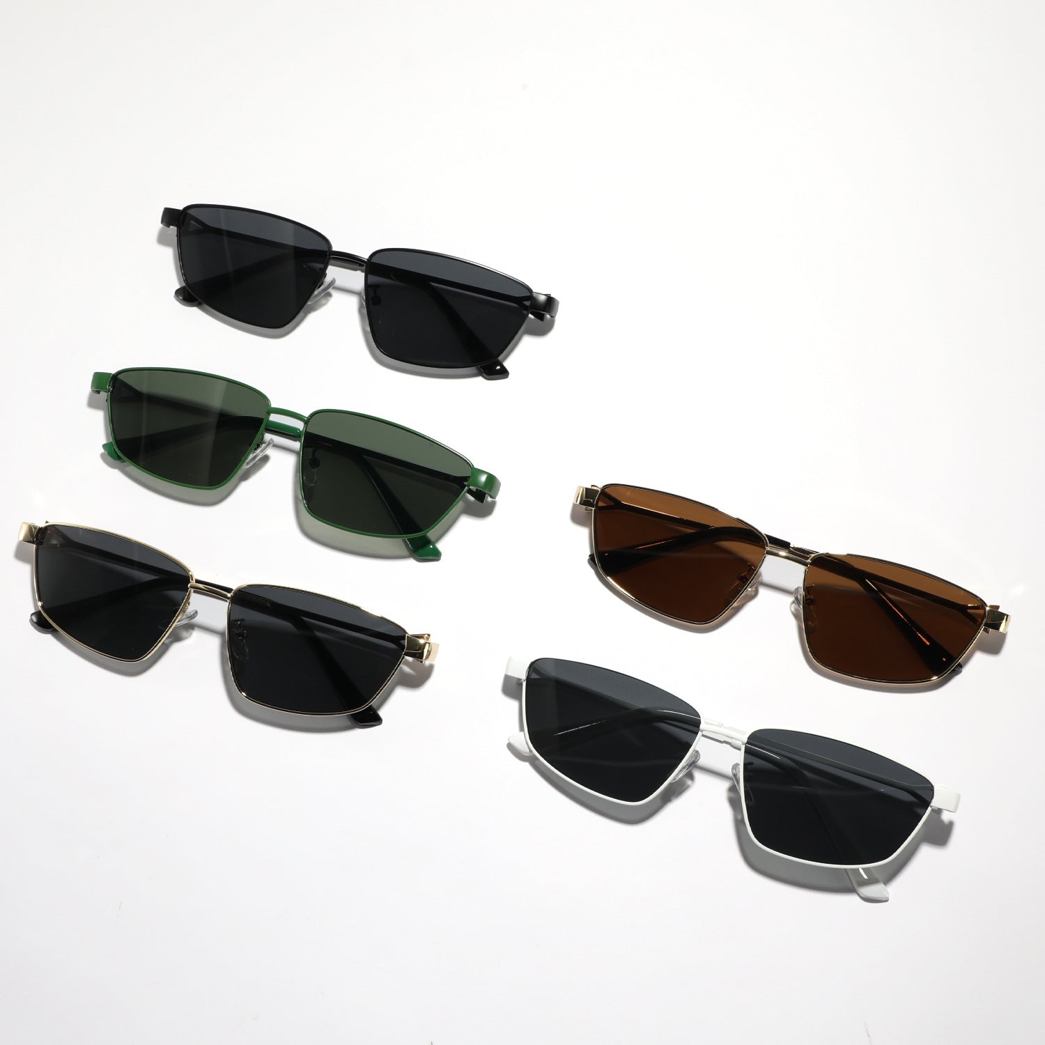 Wholesale Metal Square PC Sunglasses