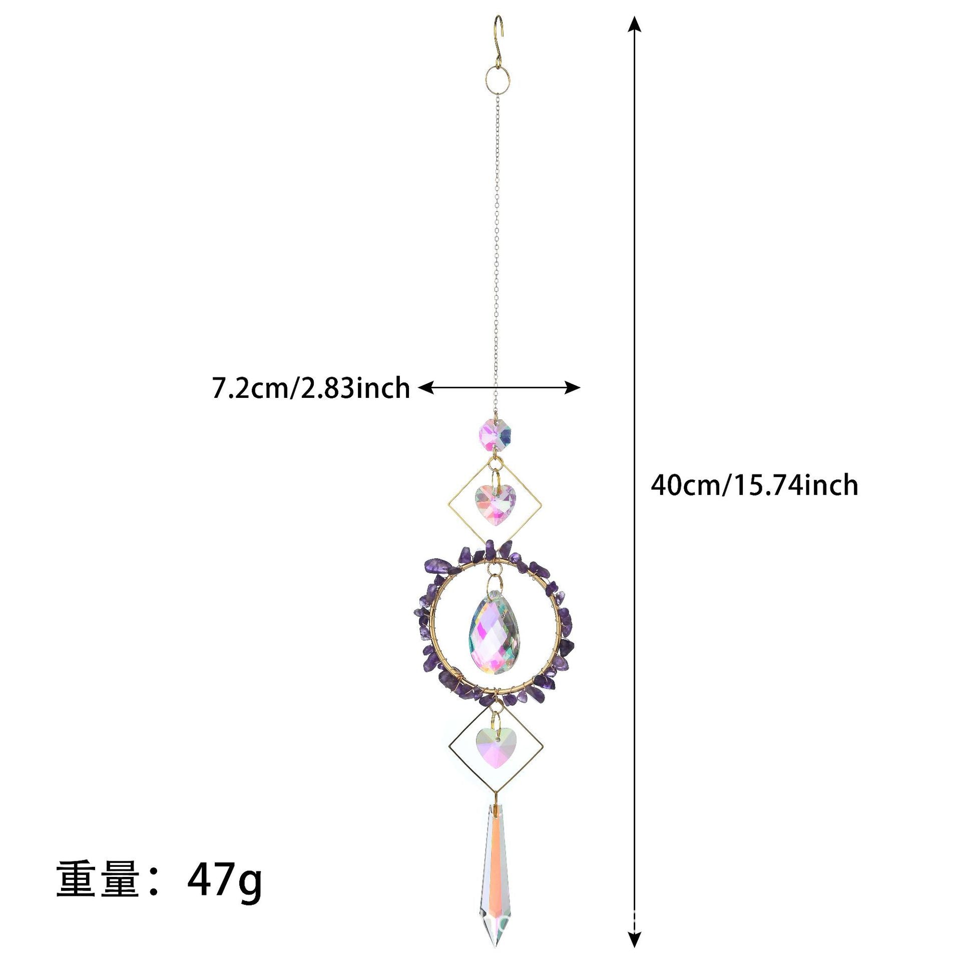 Wholesale Suncatcher Light and Shadow Wind Bell Wind Chimes