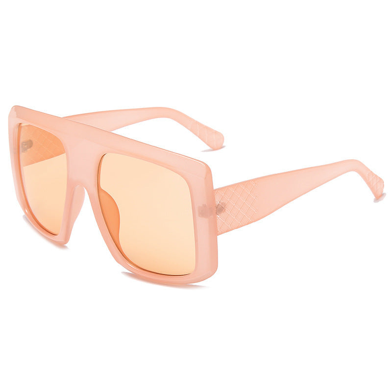 Wholesale Large Frame Square PC Sunglasses