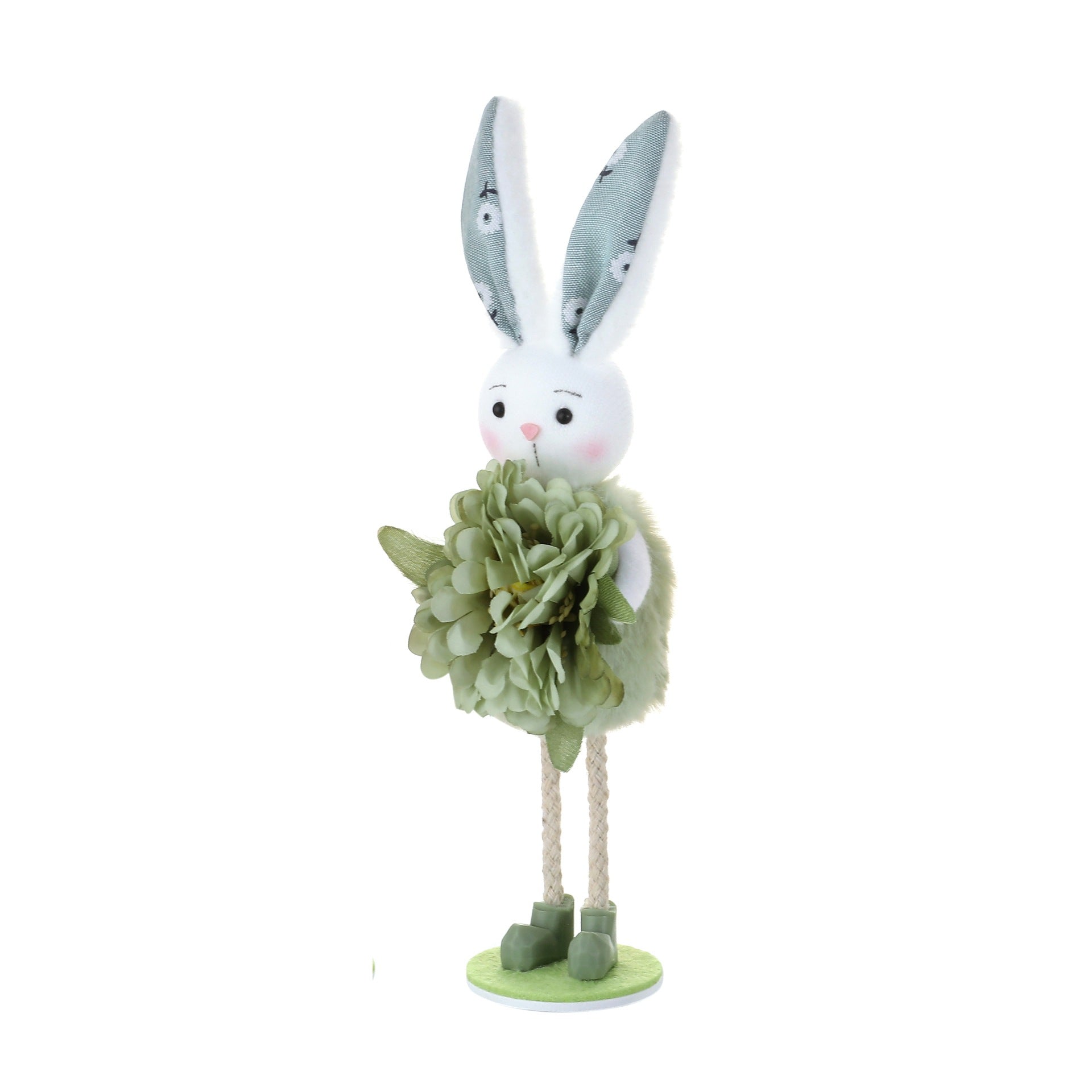 Wholesale  Rabbit Standing Easter  Fireplace  Polyester Ornaments