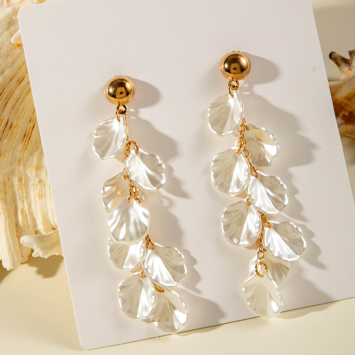 Wholesale 10pcs Colorful shell earrings