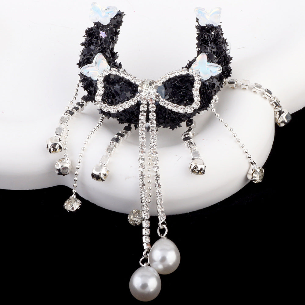 Wholesale Bow Tassel Pearl Sequin Moon Boat Acrylic Diamond Ball  Beads