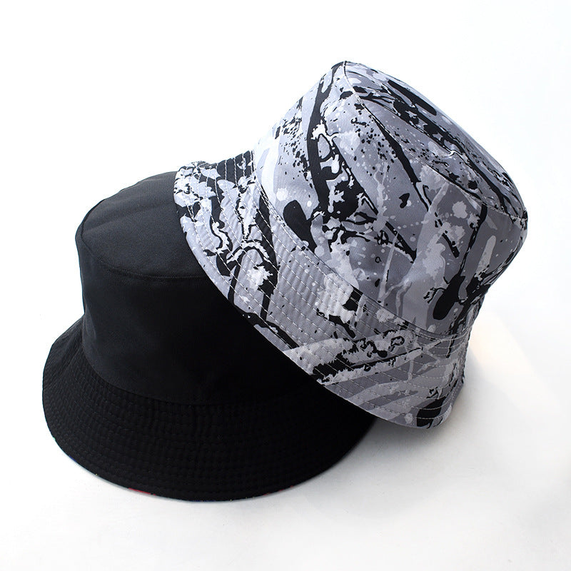 Sombrero de cubo de cráneo reversible de poliéster al por mayor