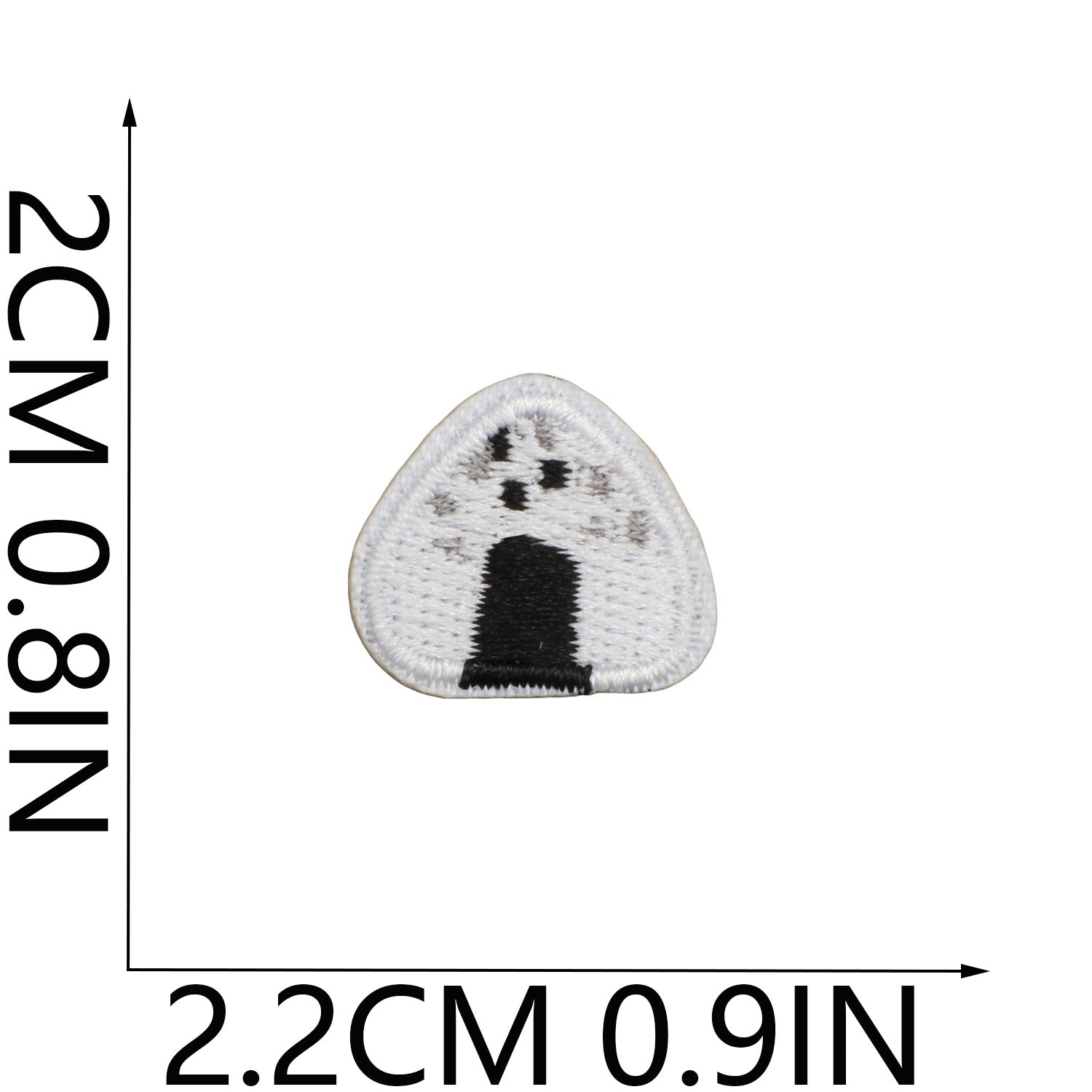 Wholesale Drink Cup Cow And Rice Ball Embroidered Iron On Patch Card Set For Clothing DIY Chic Accessory