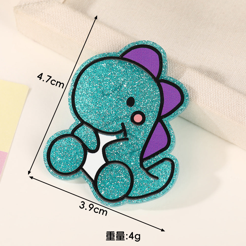 Wholesale  10pcs English Letters Powder Board Patch DIY Jewelry