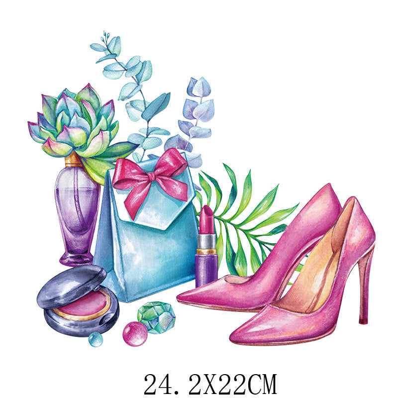 Wholesale Flower and butterfly  UV DTF Ready to Press Transfers Wraps