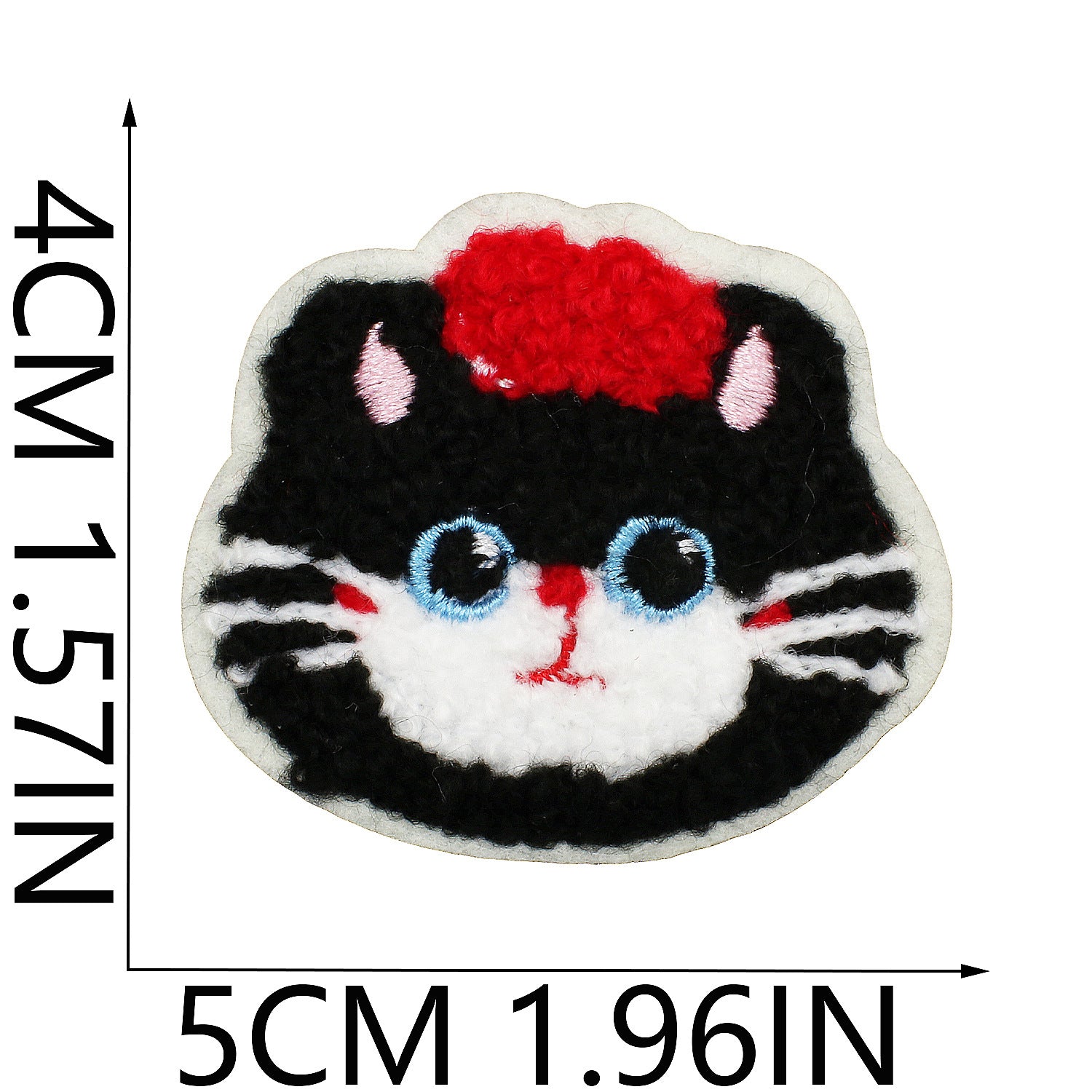 Wholesale Cute animal towel embroidery clothing decoration patch