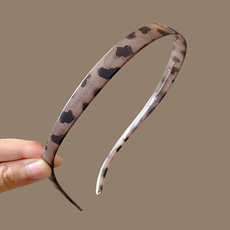 Wholesale Retro simple French style all-match outdoor face washing sponge headband for women