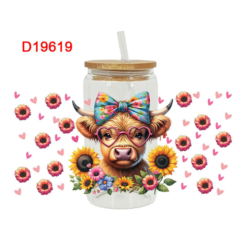 Wholesale UV Transfer Paste Glass Crystal Label Crystal Paste 16OZ UV DTF WRAPS