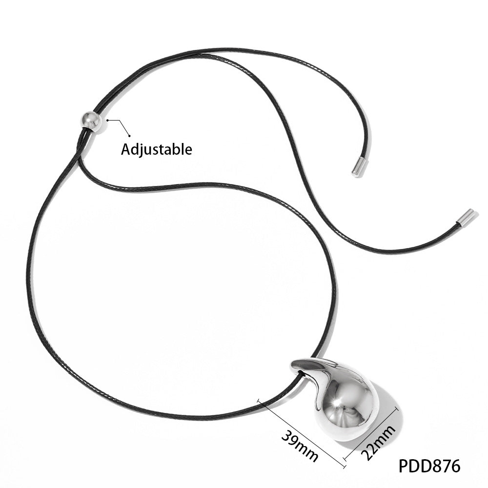 Wholesale of Large Love Stainless Steel Necklaces