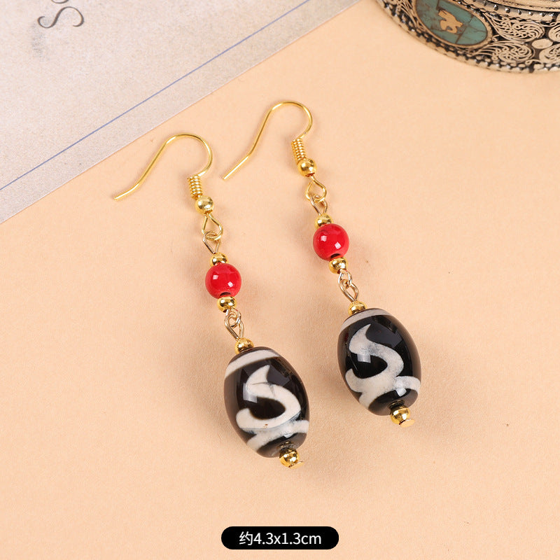 Wholesale Ethnic Style Retro Art Earrings