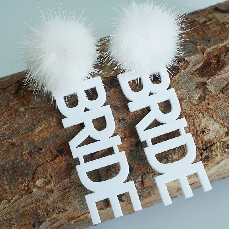 Wholesale 2pairs/pack Beautiful Floral Pearl Laser Bright Party Earrings