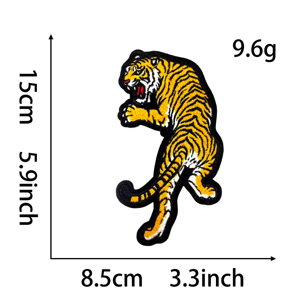 Wholesale Iron On Embroidered Patch Decorative Applique For Clothing DIY