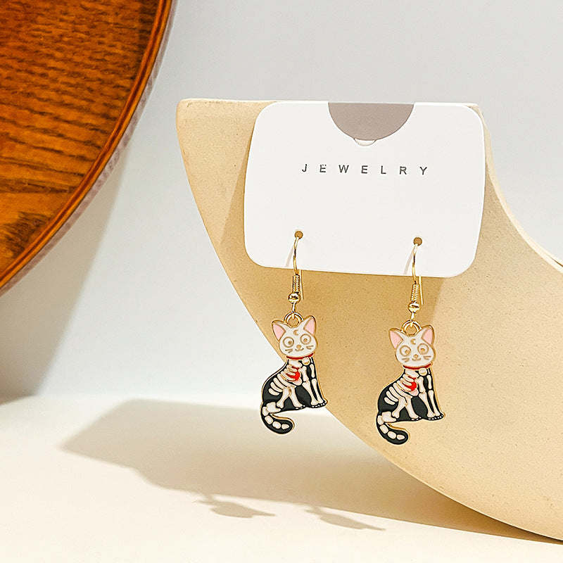 Wholesale Halloween Funny Animal Fashion Versatile Earrings