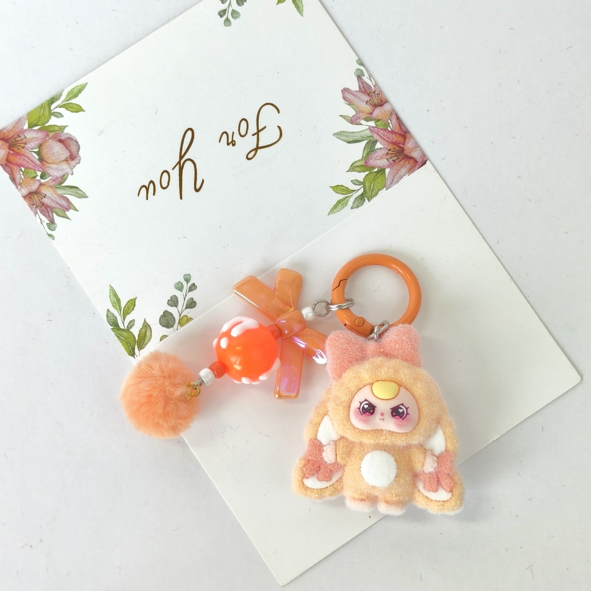 Wholesale Colorful cute cartoon Keychains