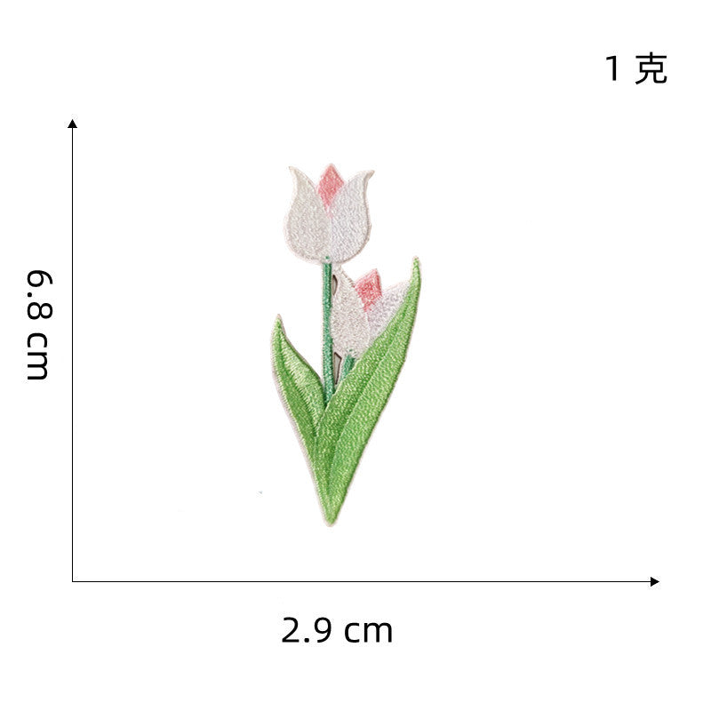 Wholesale Polyester Bee Cartoon Bird Embroidery Patch Self Adhesive Cloth Sticker For DIY Clothing And Phone Case Decoration Stylish Gift