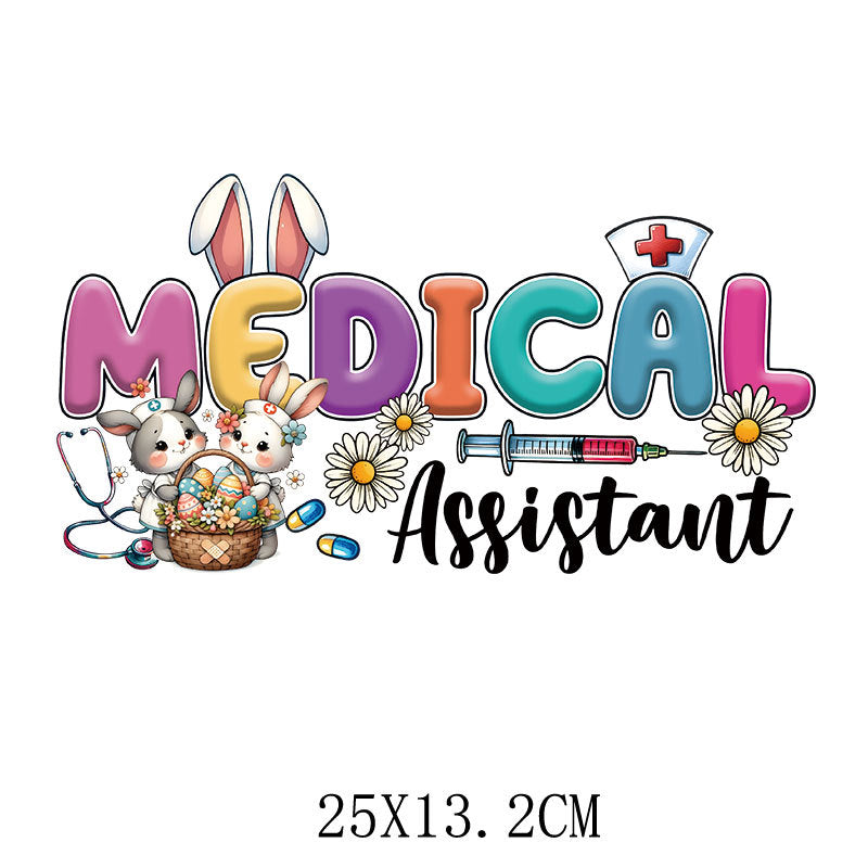 Wholesale 10pcs Easter Rabbit Radish UV DTF Ready to Press Transfers Wrap