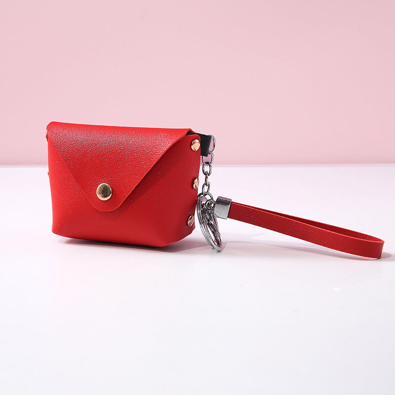 Wholesale Pu Leather Bracelet Mini Storage Keychain
