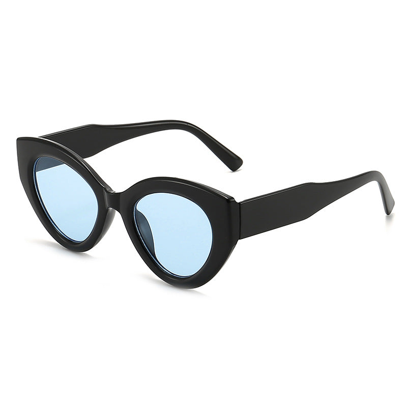 Wholesale PC Cat Eye Irregular Sunglasses