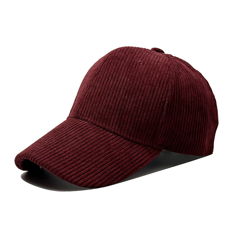 Wholesale Corduroy Solid Color Baseball Cap