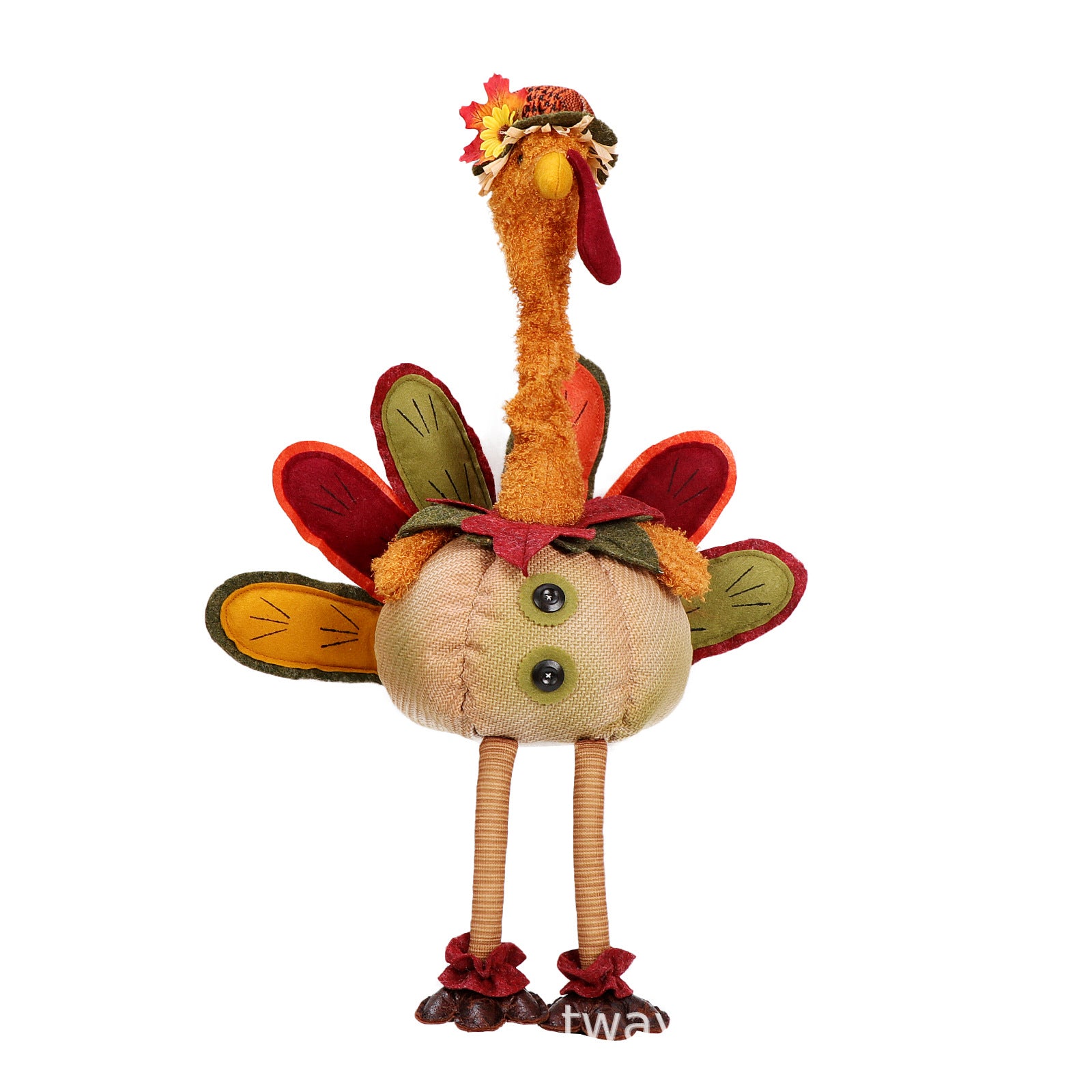 Wholesale Thanksgiving Turkey Cloth Doll Decoration
