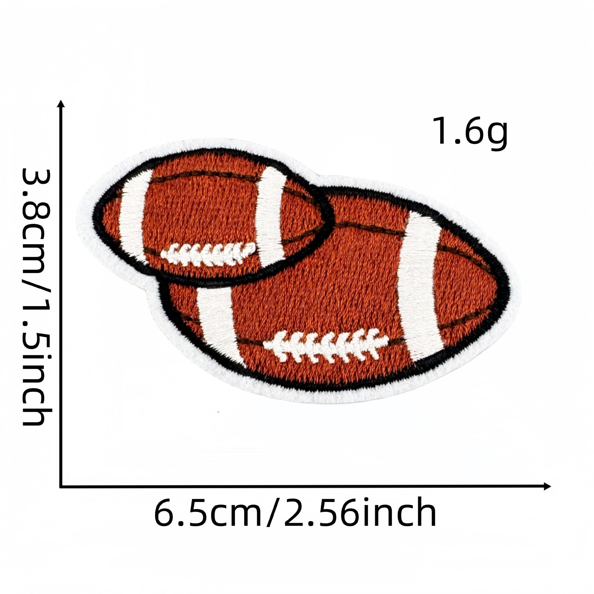 Wholesale Rugby Embroidered Patches Sports Series