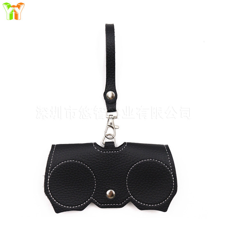 Wholesale Leather Retro Soft Bag Portable Glasses Storage Case