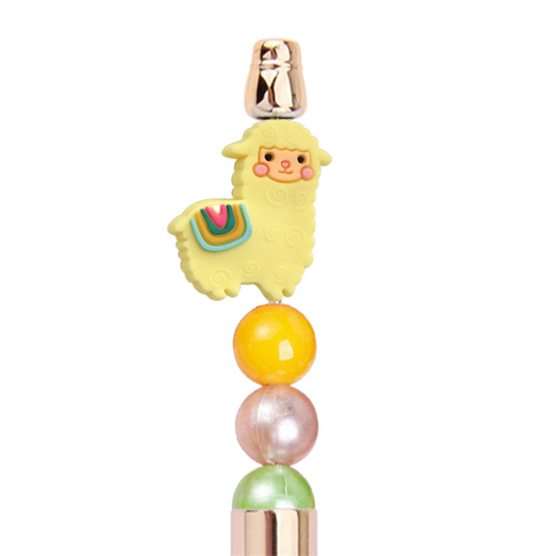 Wholesale Random100pcs/pack  DIY  Product Sheep Cartoon Creative Beaded