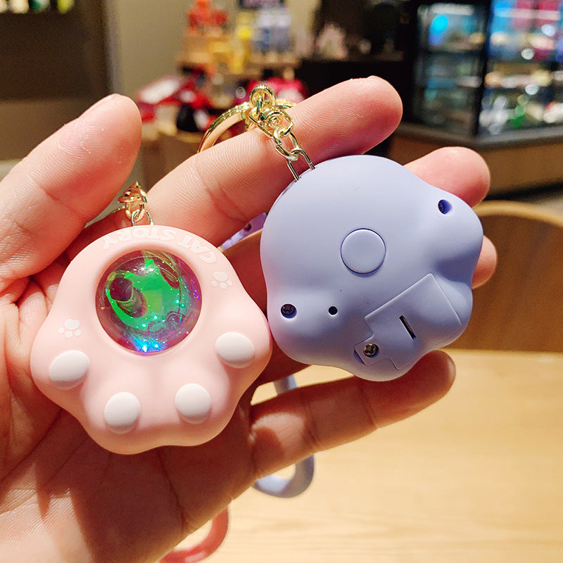 llavero de garra de gato acrílico acrílico al por mayor