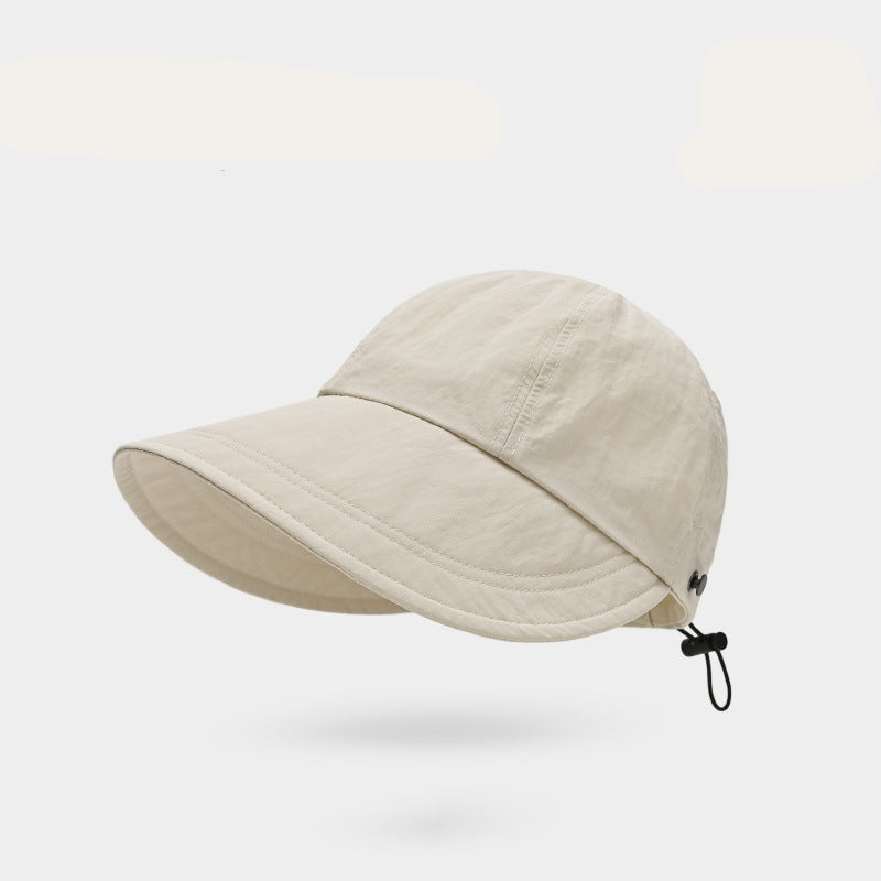 Wholesale Ponytail-able, hollow-top sun-proof cap