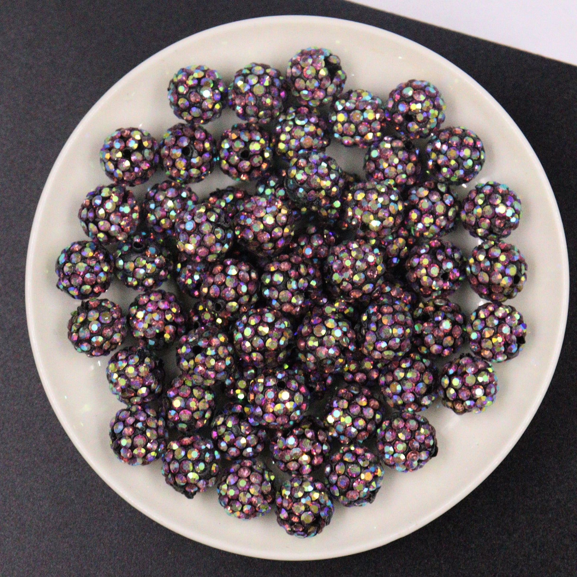 Wholesale 100pcs 8mm-12mm  Diamond Balls Handmade Diy Beads