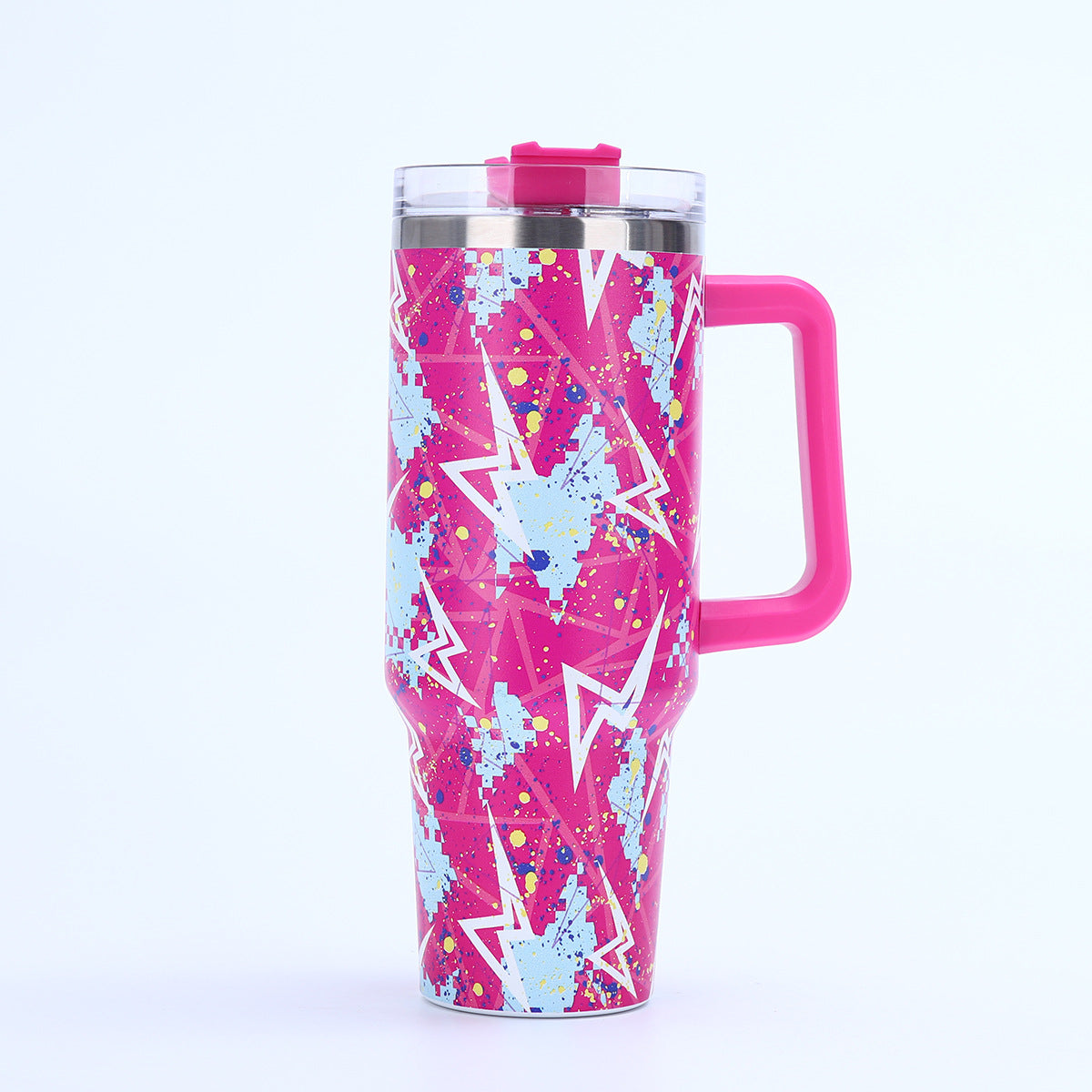 Wholesale 3d Printed 40oz Stainless Steel Thermos Cup with Handle