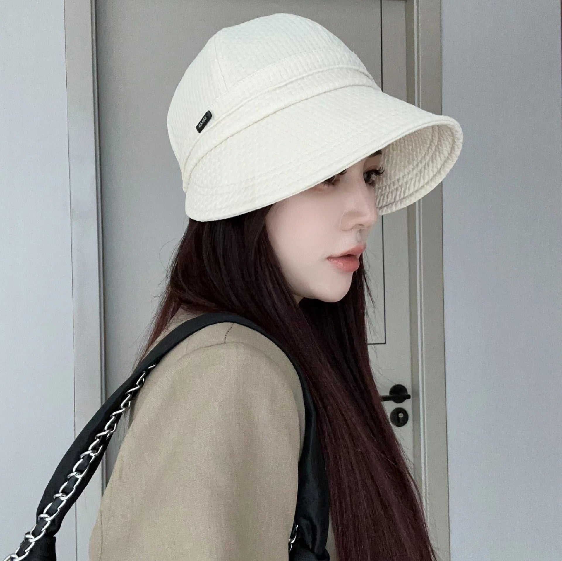 Wholesale All-match Equestrian Duckbill Bucket Hat